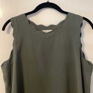 Olive green tank